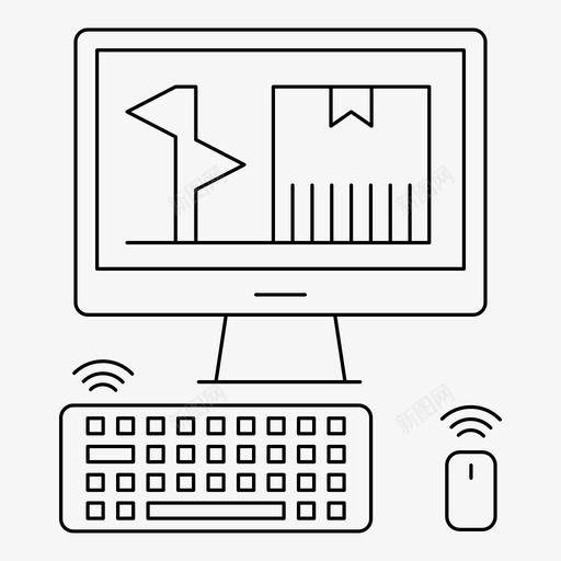 管理计算机fast图标svg_新图网 https://ixintu.com fast 物流 管理 航运服务 计算机 运输