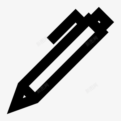 钢笔书法教材图标svg_新图网 https://ixintu.com 书法 写作 教材 签名 钢笔