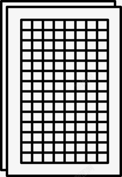 网格纸网格纸绘图图标高清图片