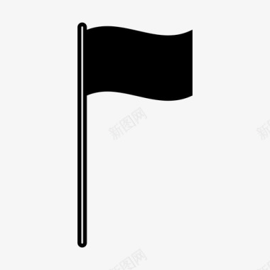 独立的国家自由的旗帜图标图标