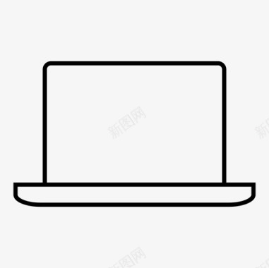 笔记本电脑娱乐图标图标