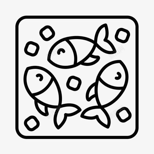 海鲜烹饪鱼图标svg_新图网 https://ixintu.com 海鲜 海鲜市场 烹饪 金枪鱼 鱼