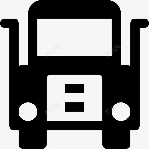 重型卡车汽车交货图标svg_新图网 https://ixintu.com 交货 汽车 运输 运输实心图标 重型 重型卡车