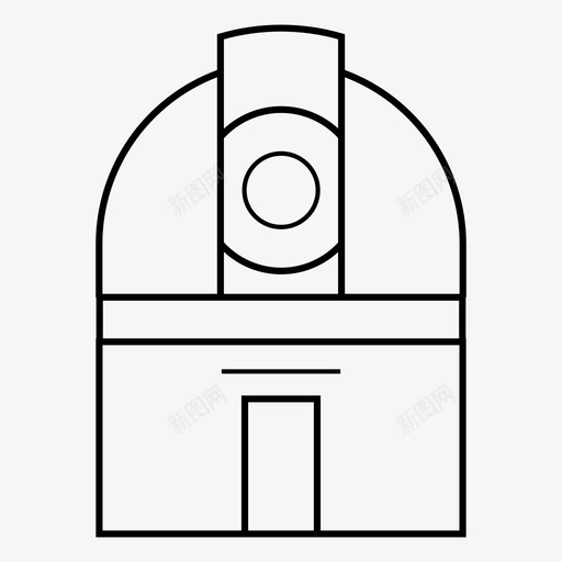 智利天文台光学仪器反射图标svg_新图网 https://ixintu.com 光学仪器 反射 太空 宇宙飞船科学 智利天文台 望远镜