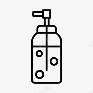 采购产品化妆品洗手液卫生图标图标