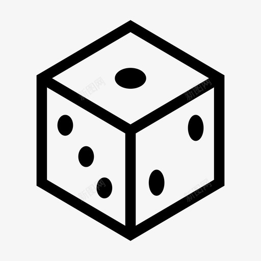 说方块骰子游戏图标svg_新图网 https://ixintu.com 掷骰子 方块 说 运动 骰子游戏