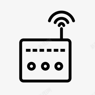 wifi路由器调制解调器wifi设备图标图标