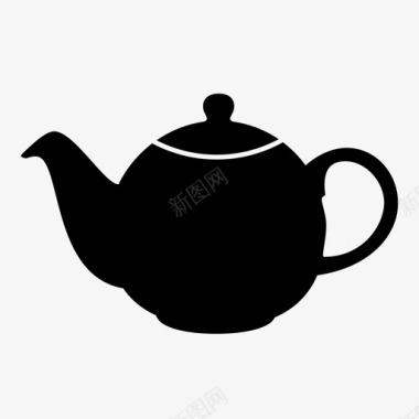 茶壶冲泡柴图标图标