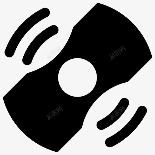 fidget微调器上瘾滚珠轴承图标svg_新图网 https://ixintu.com fidget微调器 fidget微调器实心图标 上瘾 旋转 滚珠轴承 运动