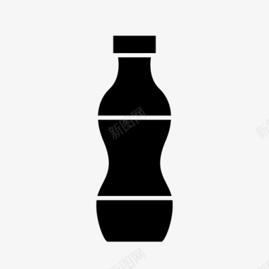 水瓶健身健康图标图标