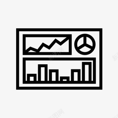 仪表盘大数据报表图标图标