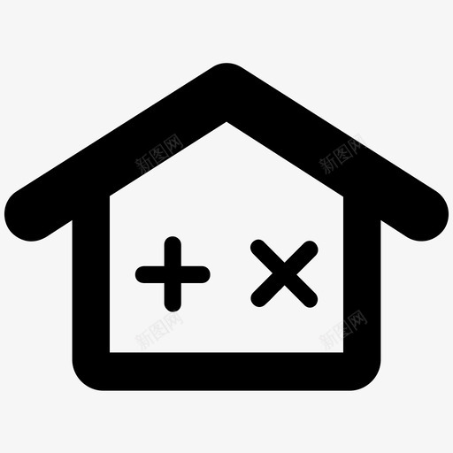 房地产计算器贷款抵押计算器图标svg_新图网 https://ixintu.com 房地产 房地产计算器 房地产集合2 抵押计算器 贷款
