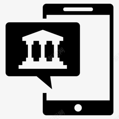 手机银行商务网上银行图标图标