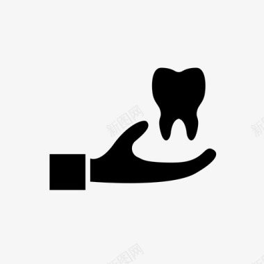 服务牙科牙医保健图标图标