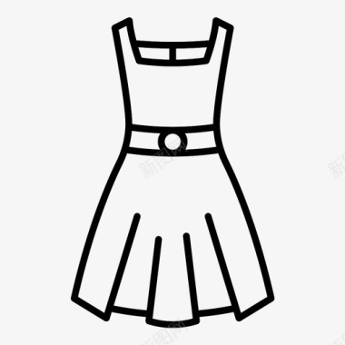 衣服时装短裙图标图标