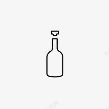 烈酒玻璃瓶饮料套装3图标图标
