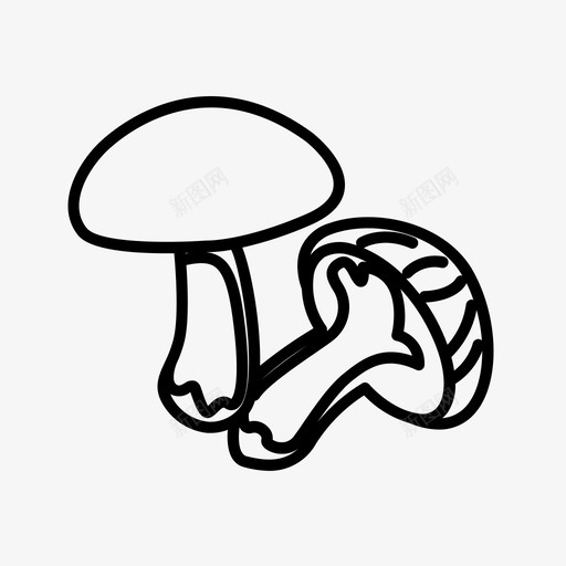 栽培蘑菇真菌栽培菌图标svg_新图网 https://ixintu.com 栽培菌 栽培蘑菇 真菌