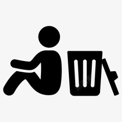 无家可归的人无家可归无家可归的人图标高清图片