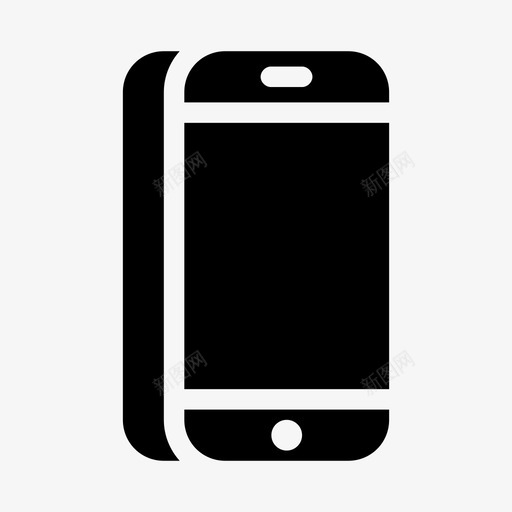 智能手机android设备图标svg_新图网 https://ixintu.com android iphone 小工具 手机 智能手机 设备