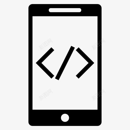 移动网站移动编程移动网页开发图标svg_新图网 https://ixintu.com 移动编程 移动网站 移动网页开发