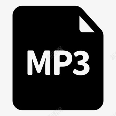 mp3文件音频图标图标