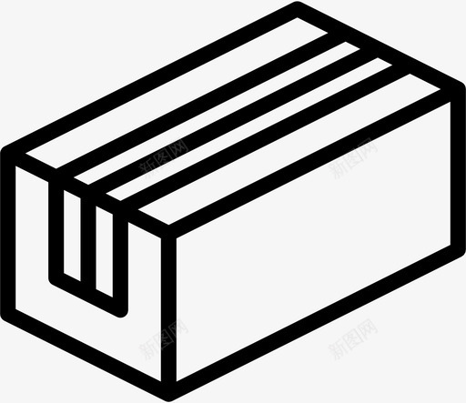 长箱iso包装图标svg_新图网 https://ixintu.com iso 包装 包装和装运大纲 装运 长箱