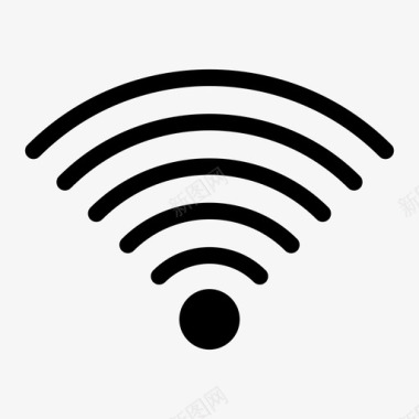 wifi连接标志图标图标