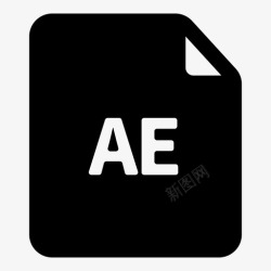 动感AE视频ae文件adobeaftereffects图标高清图片