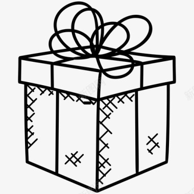 礼品盒生日礼物派对礼物图标图标