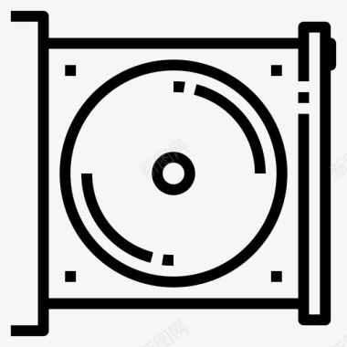 光碟光驱音乐图标图标