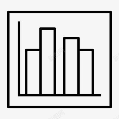 条形图活动面积图图标图标
