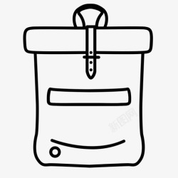 运动配件收纳包背包配件包图标高清图片