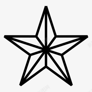 星星星号幸运图标图标