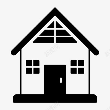 房屋商业房产图标图标