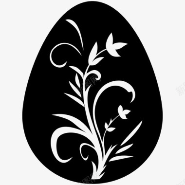 复活节彩蛋艺术品装饰品图标图标
