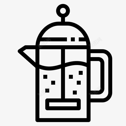 法国出版社咖啡师饮料图标svg_新图网 https://ixintu.com 咖啡 咖啡师 咖啡故事 法国出版社 饮料