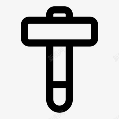 锤子建筑工作图标图标