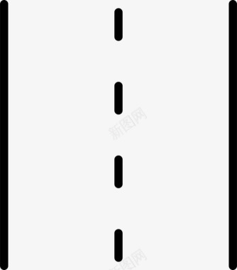 道路车道基础设施图标图标