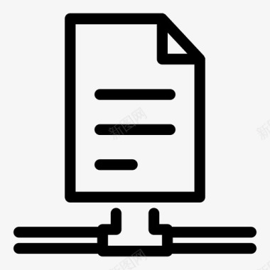 共享档案文件互联网图标图标