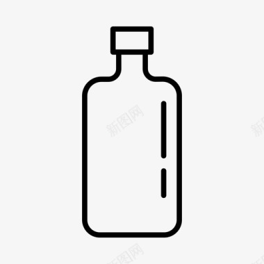 饮料瓶子空瓶子图标图标