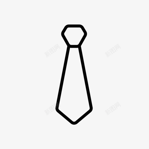 领带布套2图标svg_新图网 https://ixintu.com 布套2 领带