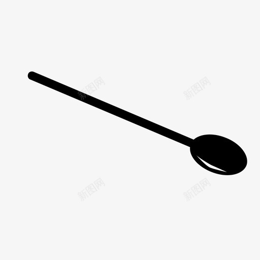 勺子搅拌器具图标svg_新图网 https://ixintu.com 勺子 器具 搅拌 食谱