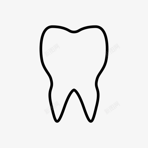 牙齿牙医医学图标svg_新图网 https://ixintu.com 医学 口腔 牙医 牙齿 磨牙