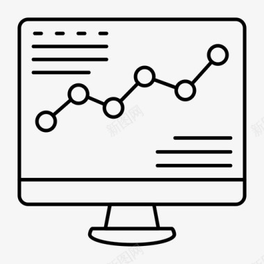 分析业务计算机图标图标