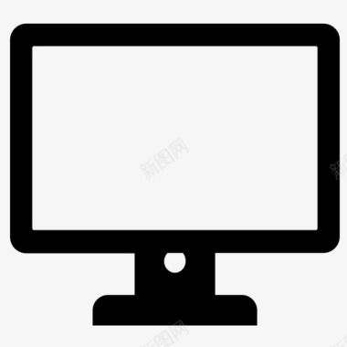 显示器屏幕电脑屏幕桌面图标图标
