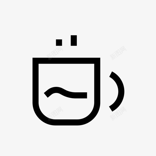 热咖啡咖啡因热巧克力图标svg_新图网 https://ixintu.com 咖啡因 工作日 热咖啡 热巧克力 茶