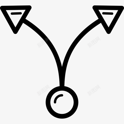 圆的两个弧形箭头genericons箭头图标svg_新图网 https://ixintu.com genericons箭头 圆的两个弧形箭头