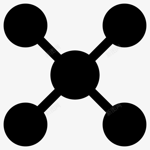 原子化学实验室图标svg_新图网 https://ixintu.com 化学 原子 实验室