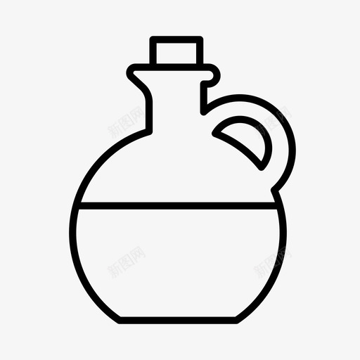 采购产品橄榄油橄榄油瓶子图标svg_新图网 https://ixintu.com 意大利 橄榄油 欧洲 沙拉酱 瓶子 调味品 采购产品橄榄油