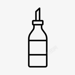 沙拉酱瓶子沙拉酱瓶子调味品图标高清图片